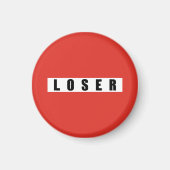 LOSER Verbotszeichen Magnet (Vorne)