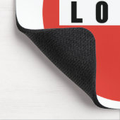 LOSER Verbotszeichen Mousepad (Ecke)