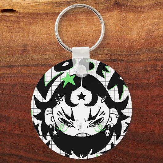 Loser Vibes Schlüsselanhänger (Vorderseite)