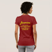 Losercize Damen-T-Shirt T-Shirt (Schwarz voll)