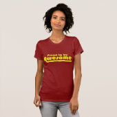Losercize Damen-T-Shirt T-Shirt (Vorne ganz)