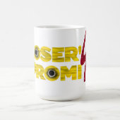 Loser's Promise Logo Design auf einer Kaffeetasse (Mittel)