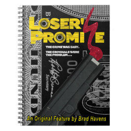 Loser's Promise Poster auf einem Handy Notizblock