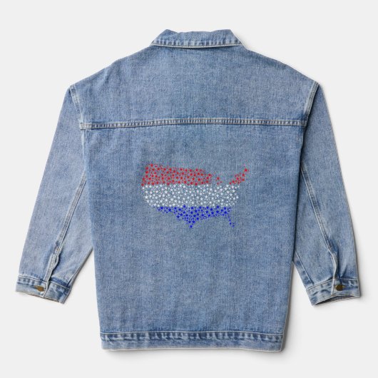 losgehen Brandon Meme Jeansjacke (Rückseite)