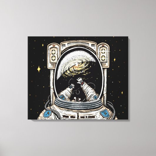 Losgelöst in raumsgestuften Canvas Print Leinwanddruck (Vorderseite)