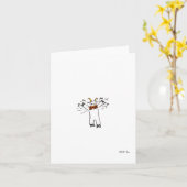 "Losin' It", leere Grußkarte Karte (Gelbe Blume)