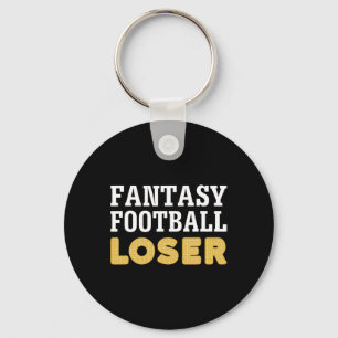 Losing Team Designs Fantasy Football Loser - Uni-a Schlüsselanhänger