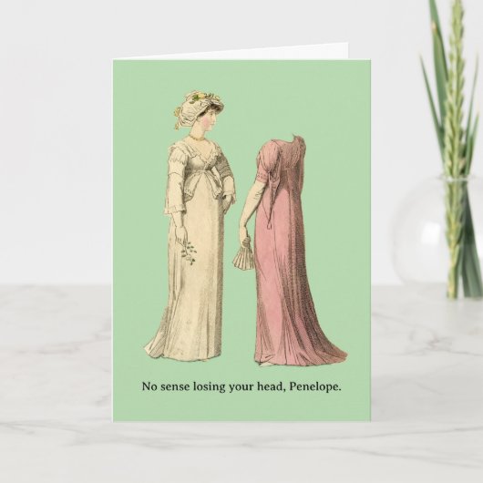 Losing Your Head Karte (Vorderseite)