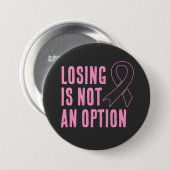 Loslassen ist keine Option rosa Multifunktionsleis Button (Vorne & Hinten)