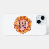Loslassen kann schön sein Case-Mate iPhone hülle (Rückseite (Horizontal))