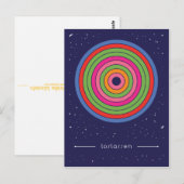 loslassen lassen postkarte (Vorne/Hinten)