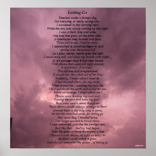 Loslassen Poster