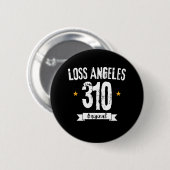 Loss Angeles california Button (Vorne & Hinten)
