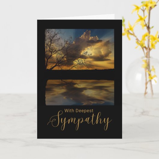 Loss of Son Sympathy Cracks and Vessels of Light Karte (Gelbe Blume)