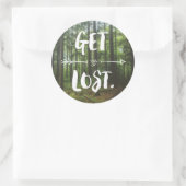 Lost (1.0)-Aufkleber Runder Aufkleber (Tasche)