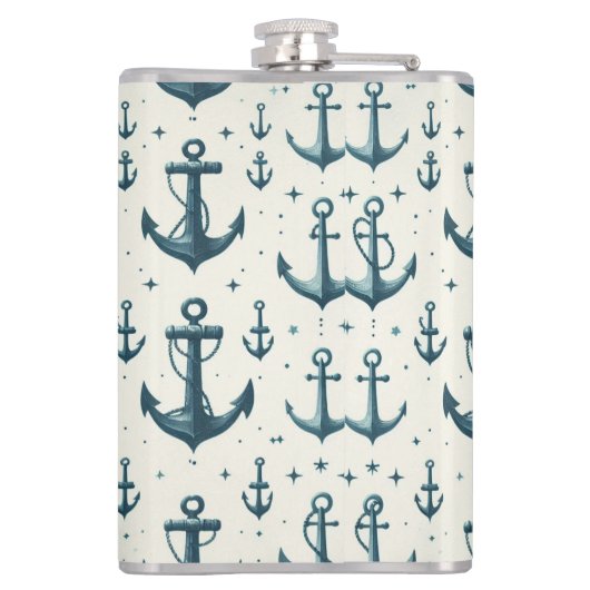 Lost Anchors Flachmann (Rückseite)