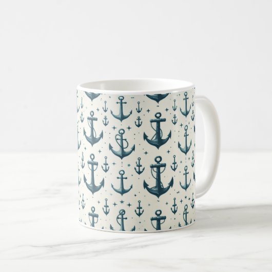 Lost Anchors Kaffeetasse (VorderseiteRechts)