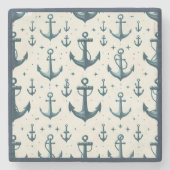 Lost Anchors Steinuntersetzer (Vorderseite)