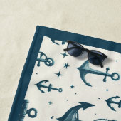 Lost Anchors Strandtuch (Beispiel)