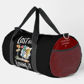 Lost and Love the Journey Duffle Bag (Rechte Ecke)