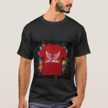 LOST ANGEL Streetwear T-Shirt - Y2K Gothic Grafik