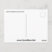 LoST auf dem Holmes Landkreis Trail, OH Postkarte (Rückseite)