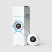 Lost Ball Message Golf Balls - Funny Personalized (Verpackung)