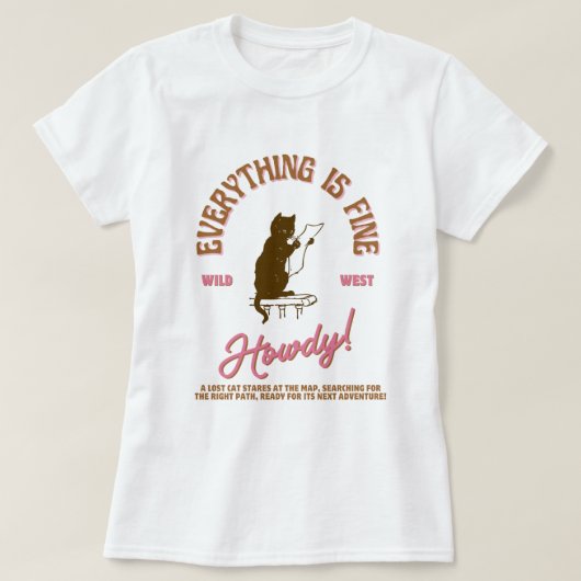 lost cat T-Shirt (Design vorne)