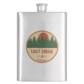 Lost Creek Wilderness Flachmann (Vorderseite)