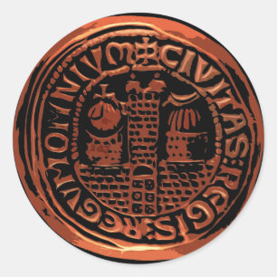 Lost Crusade Runder Aufkleber