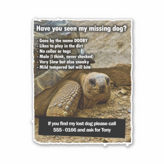 Lost Doby Aufkleber (Vorderseite)