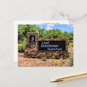 Lost Dutchman State Park Arizona Postkarten