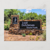 Lost Dutchman State Park Arizona Postkarten (Vorderseite)