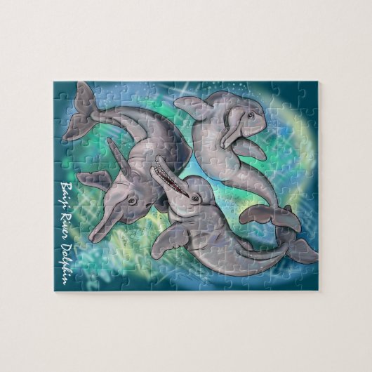 Lost Echos Baiji River Dolphin Puzzle (Horizontal)