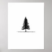 Lost: Einsamer Baum Poster (Vorne)