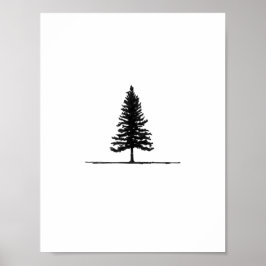 Lost: Einsamer Baum Poster
