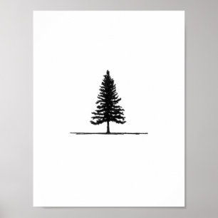 Lost: Einsamer Baum Poster