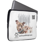 Lost~Found~Adoptiert - Laptop-Sieb 13" Laptopschutzhülle (Vorne Rechts)
