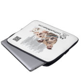 Lost~Found~Adoptiert - Laptop-Sieb 13" Laptopschutzhülle (Vorne Knopf)