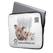 Lost~Found~Adoptiert - Laptop-Sieb 13" Laptopschutzhülle (Vorderseite Links)