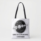 Lost In A Peaceful Universe Solar System Planets  Tasche (Vorderseite)