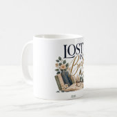 Lost in Books Literary Mug Kaffeetasse (Vorderseite Links)