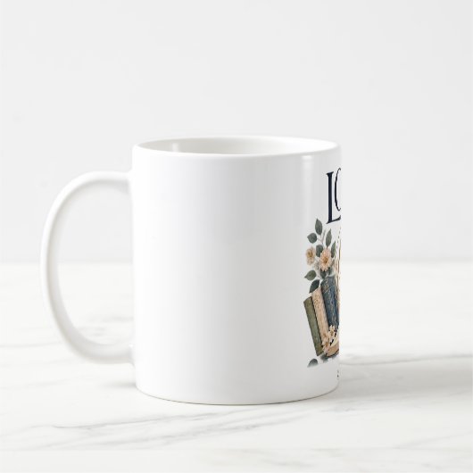 Lost in Books Literary Mug Kaffeetasse (Links)