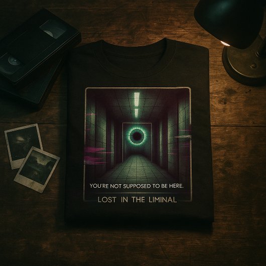 🖤 "Lost in Liminal" Weißcore-T - Shirt 🖤