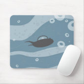Lost in Space-Mauspad Mousepad (Mit Mouse)