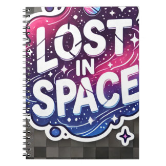 Lost in Space - Vibrant Galaxy Sticker Notizblock