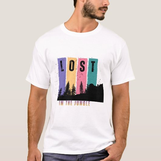 lost in the jungle T-Shirt (Vorderseite)