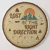 Lost in the Right Direction Button (Vorderseite)