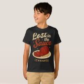 Lost In The Sauce Canned Funny Thanksgiving Food P T-Shirt (Vorne ganz)