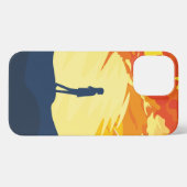 Lost in the Sunset Glow 🌅 iPhone Hülle (Rückseite (Horizontal))